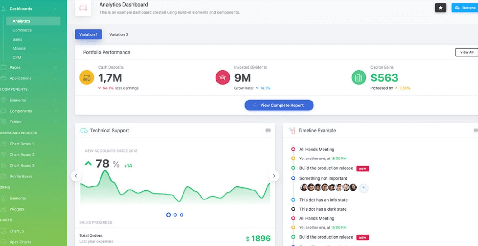 Event & Tickets Management Dashboard